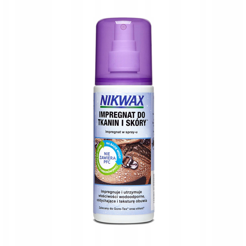 Impregnat do obuwia - tkanina i skóra spray-on 125ml Nikwax 792