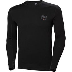 Koszulka termoaktywna Helly Hansen 75106_990 HH LIFA Merino kolor czarny