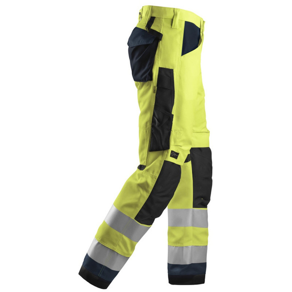 6331 Odblaskowe spodnie robocze AllroundWork+, EN 20471/2 Snickers Workwear