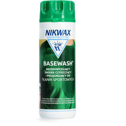 Odświeżający środek do czyszczenia i pielęgnacji BaseWash 300ml Nikwax 141