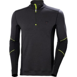 Koszulka termoaktywna Helly Hansen 75107_999 HH LIFA Merino kolor czarny