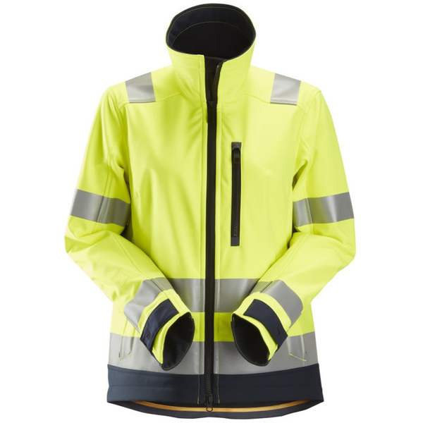 1237 Kurtka Odblaskowa Soft Shell AllroundWork - damska (klasa 2/3.) Snickers Workwear