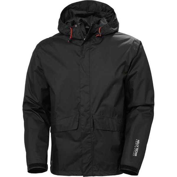 Kurtka przeciwdeszczowa Helly Hansen 70127_990 Manchester kolor czarny