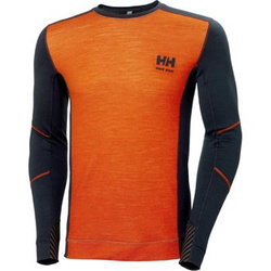 Koszulka termoaktywna Helly Hansen 75106_592 HH LIFA Merino kolor granatowy
