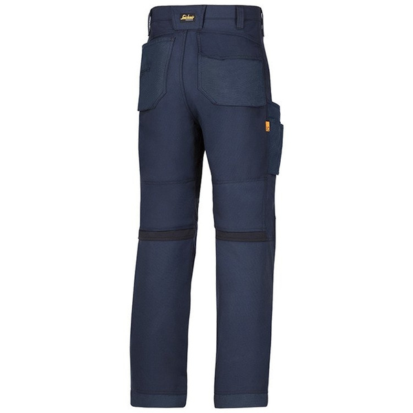 Spodnie AllroundWork 6301 BEZ WORKÓW KIESZENIOWYCH Snickers Workwear granatowe