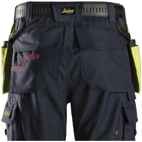 9797 Worki kieszeniowe doczepiane ProtecWork Snickers Workwear żółte