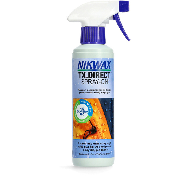 Impregnat w sprayu do ubrań wodoodpornych Impregnat TX. Direct Spray-On 300ml Nikwax 571
