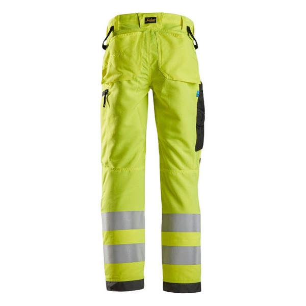 6332 Spodnie Odblaskowe LiteWork+, EN 20471/2 (kolor żółty odblaskowy) Snickers Workwear