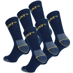 Skarpety CAT REAL WORK SOCKS GRANATOWE opak. 3 pary