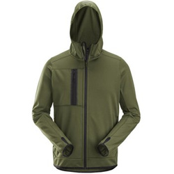 Bluza Polarowa z kapturem AllroundWork, na suwak Snickers Workwear 80583100