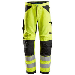 6332 Spodnie Odblaskowe LiteWork+, EN 20471/2 (kolor żółty odblaskowy) Snickers Workwear