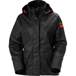 Damska kurtka przeciwdeszczowa Helly Hansen 70286_990 Luna kolor czarny