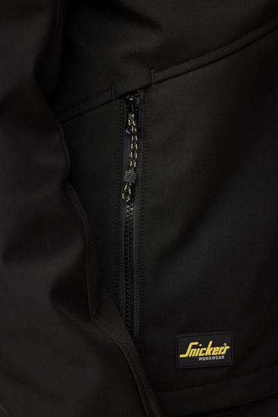 1258 Kurtka softshell AllroundWork kolor Czarny
