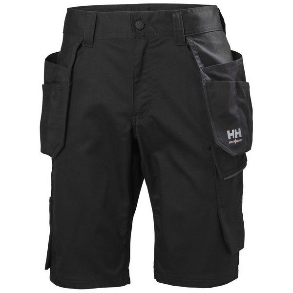 Spodenki Helly Hansen 77541_990 Manchester kolor czarny