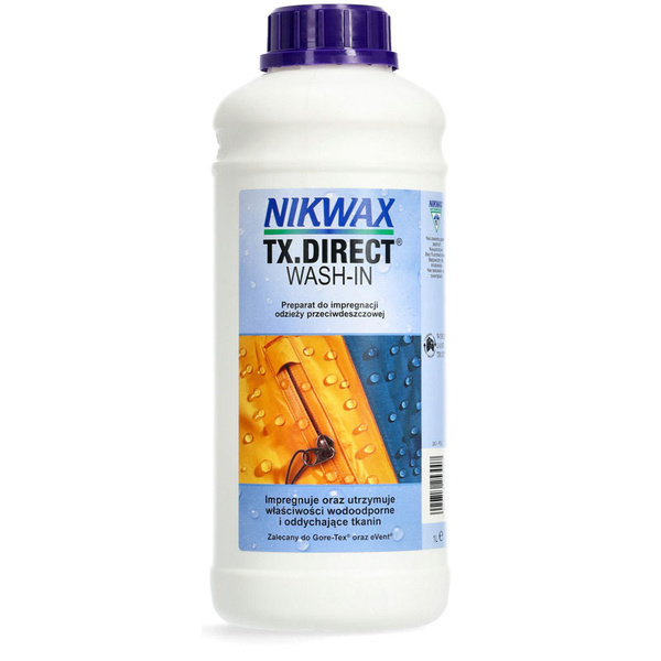 Preparat do impregnacji odzieży przeciwdeszczowej TX.Direct® Wash-In 1L Nikwax 253