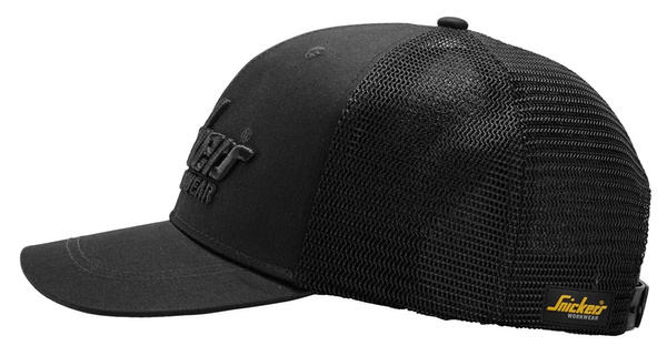 9001 Czapka z daszkiem Trucker Snickers Workwear Kolor Czarny