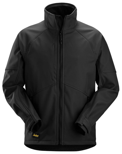 1258 Kurtka softshell AllroundWork kolor Czarny