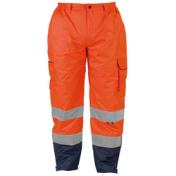 VWJK187 Spodnie ostrzegawcze o intensywnej widzialności, z grubą podszewką BETA