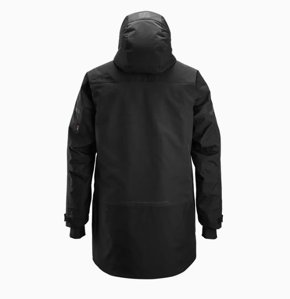 1801 Parka przeciwdeszczowa, ocieplana AllroundWork Snickers Workwear Kolor: Black