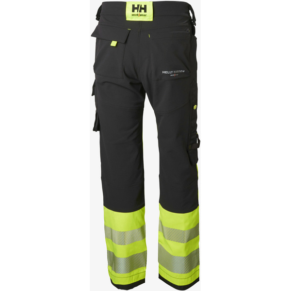 Spodnie odblaskowe Helly Hansen 77471_369 ICU HI VIS CONSTRUCTION PANT CL 1 kolor żółty