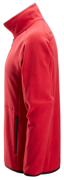 Kurtka polarowa Polartec® Shed Less z krótkim suwakiem 8421 Kolor Chili Red