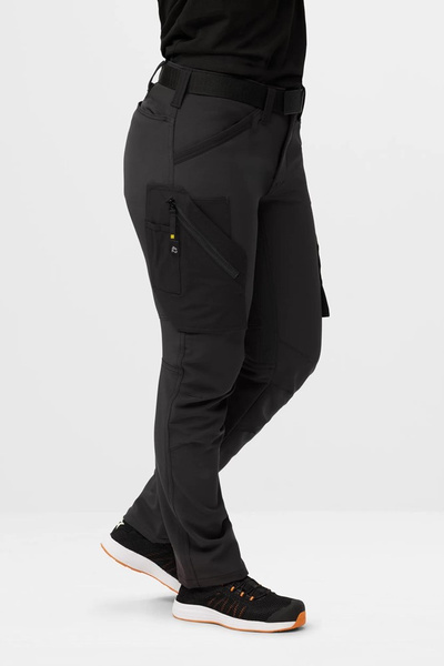 Damskie spodnie full stretch FlexiWork bez kieszeni nakolannikowych Snickers Workwear 68770404