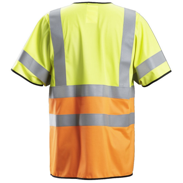 4361 Kamizelka Odblaskowa ProtecWork, klasa 3 Snickers Workwear żółto-pomarańczowa