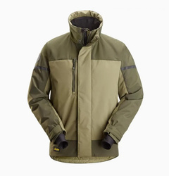 1106 Kurtka ocieplana AllroundWork Snickers Workwear Kolor: Khaki Green\Dk KhakiGreen