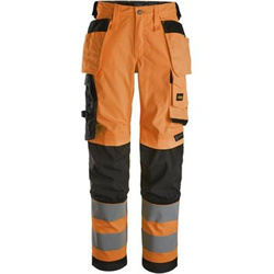 Spodnie Odblaskowe z workami kieszeniowymi, EN 20471/2 - damskie Snickers Workwear 67435504