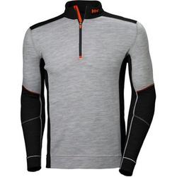 Koszulka termoaktywna Helly Hansen 75107_939 HH LIFA Merino kolor szary