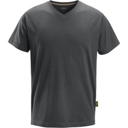 T-shirt z dekoltem w serek Snickers Workwear 25125800