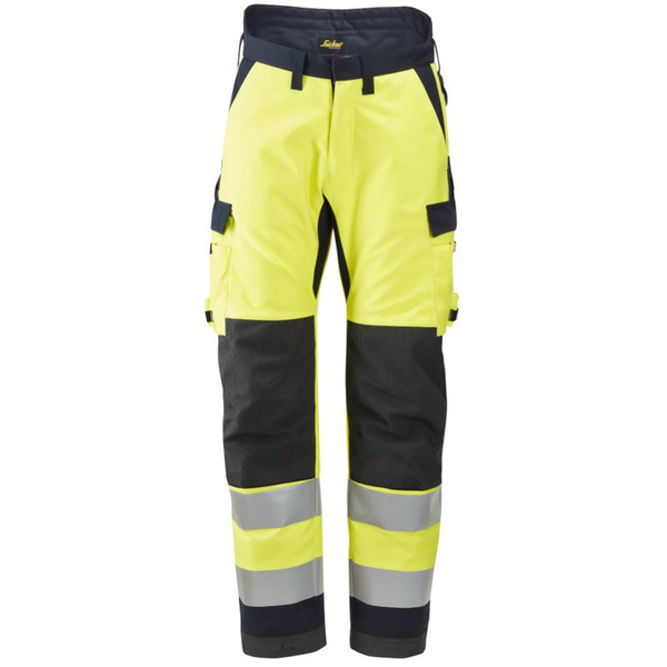 6663 Spodnie Odbalskowe Ocieplane ProtecWork, klasa 2 Snickers Workwear