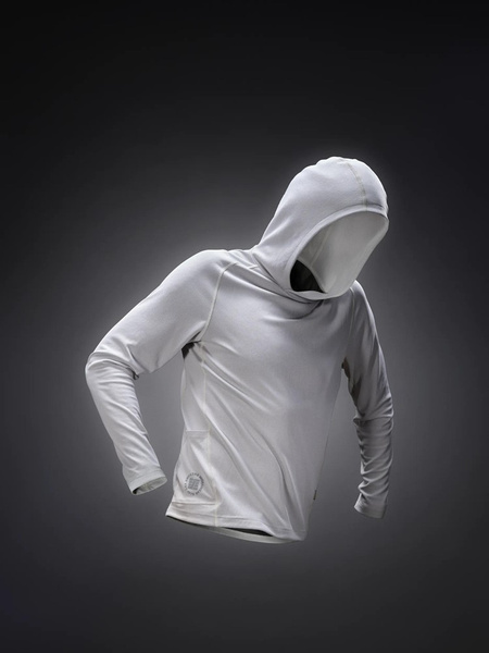 2456 Bluza z kapturem Stay Fresh Snickers Workwear Kolor Ice Grey