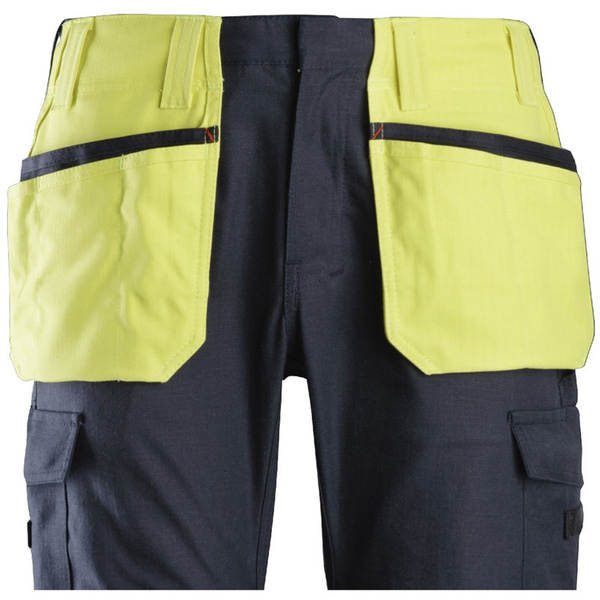 9793 Worki kieszeniowe przyszywane ProtecWork Snickers Workwear żółte