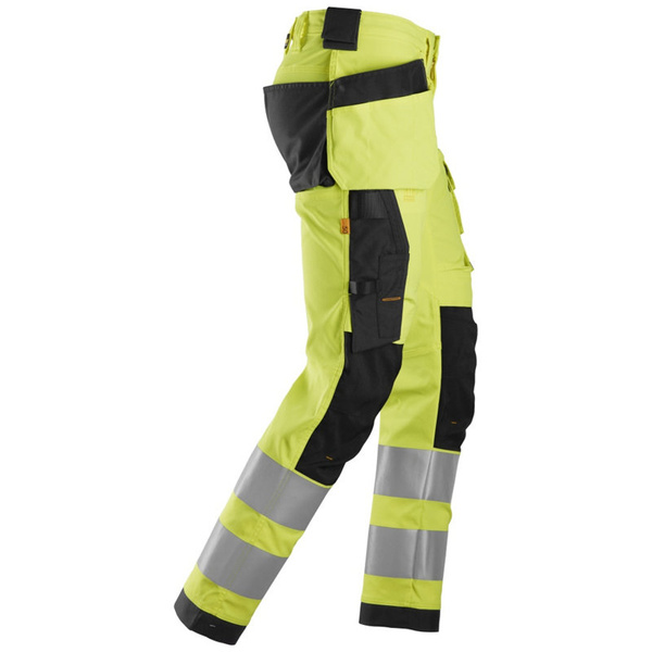 6243 Spodnie Odblaskowe Stretch AllroundWork z workami kieszeniowymi, EN 20471/2 Snickers Workwear