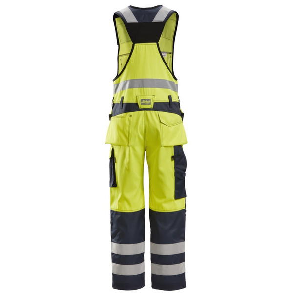 0213 Ogrodniczki Odblaskowe, EN 471/2 Snickers Workwear