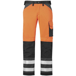 Spodnie odblaskowe, EN 471/2 (kolor: pomarańczowo-czarne) Snickers Workwear