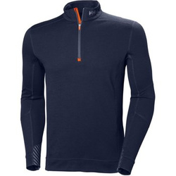 Koszulka termoaktywna Helly Hansen 75107_590 HH LIFA Merino kolor granatowy