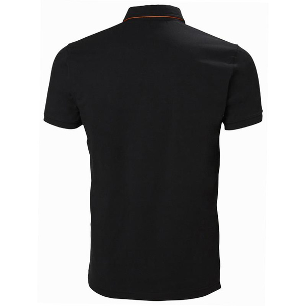 Koszulka polo Helly Hansen 79241_990 Kensington kolor czarny