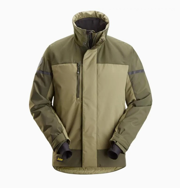 1106 Kurtka ocieplana AllroundWork Snickers Workwear Kolor: Khaki Green\Dk KhakiGreen