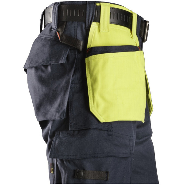 9797 Worki kieszeniowe doczepiane ProtecWork Snickers Workwear żółte