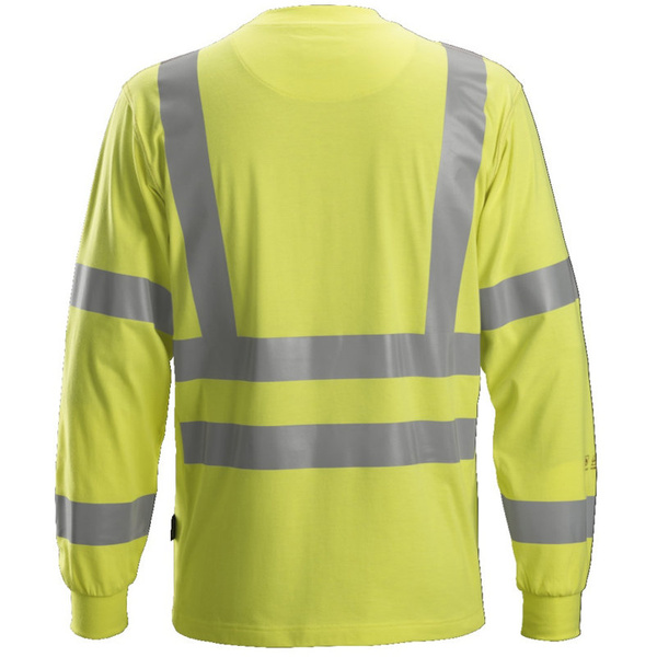 2461 T-shirt Odblaskowy ProtecWork – długi rękaw, EN 20471/3 Snickers Workwear