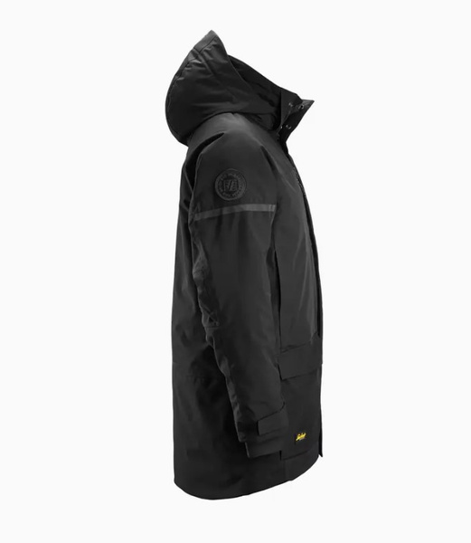 1801 Parka przeciwdeszczowa, ocieplana AllroundWork Snickers Workwear Kolor: Black