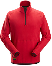 Kurtka polarowa Polartec® Shed Less z krótkim suwakiem 8421 Kolor Chili Red