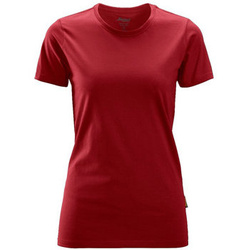 2516 T-shirt - damski (kolor: chili red) - Snickers Workwear