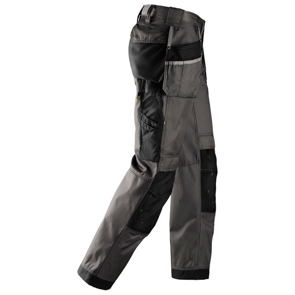 3212 Spodnie DuraTwill™ z workami kieszeniowymi (kolor: czarny stłumiony-czarny) Snickers Workwear