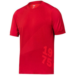 2519 T-shirt FlexiWork 37.5® (kolor: chili) - Snickers Workwear