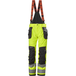 Spodnie zimowe odblaskowe Helly Hansen 71491_369 ALNA 2.0 CONSTRUCTION BIB kolor żółty
