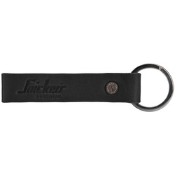 9751 Skórzany brelok Snickers Workwear Opakowanie 10szt. Czarny