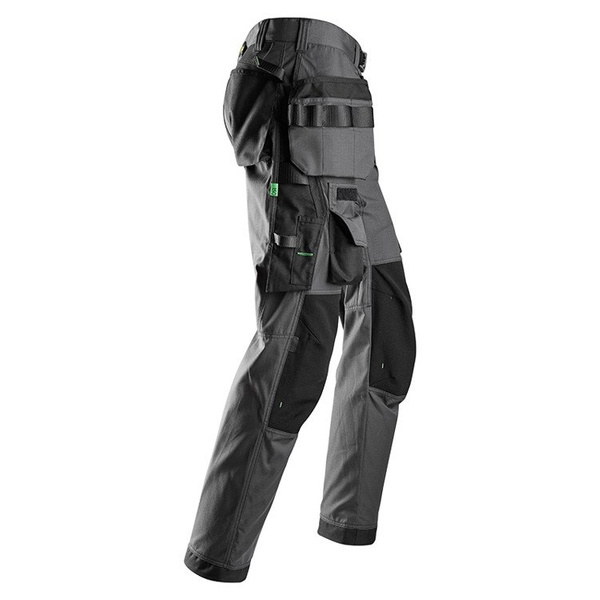 6923 Spodnie Kevlar® FlexiWork+ (kolor stalowo-czarny) Snickers Workwear